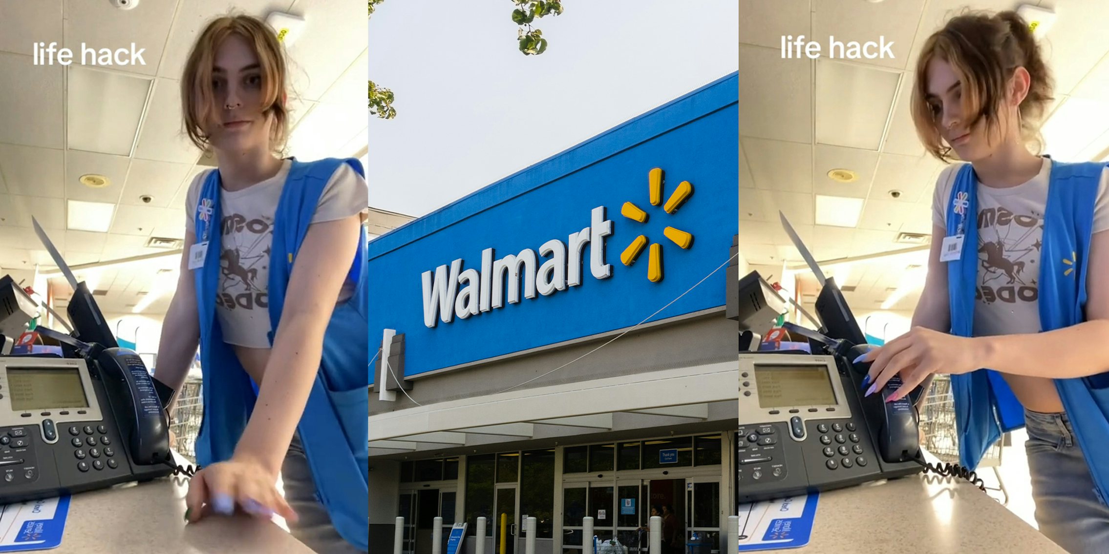 Walmart Worker Hangs Up Incoming Call Instead Of Answering