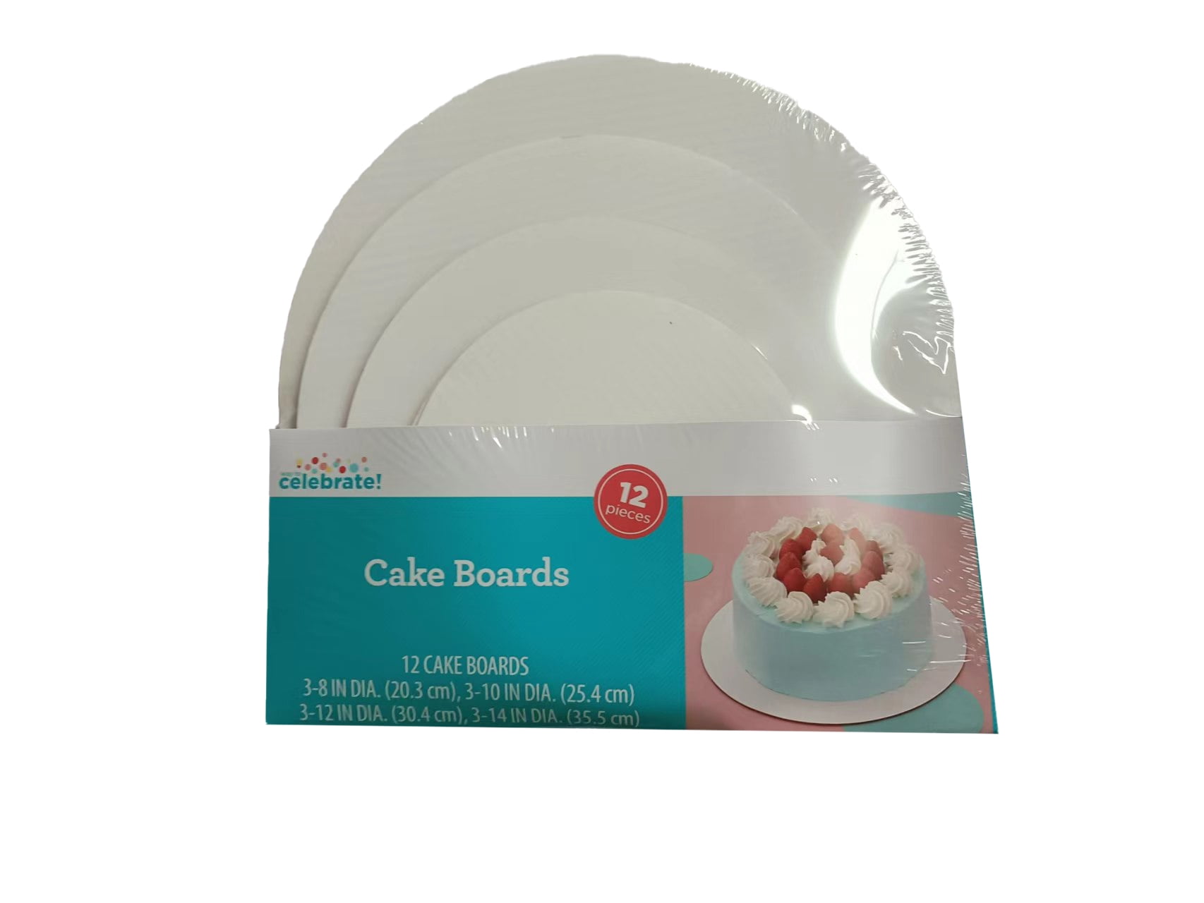 Way To Celebrate Cake Board Walmart Com