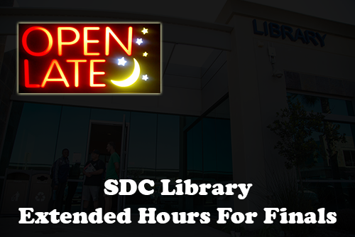 What Amp 39 S New Swc Library Extended Hours Begin In One Week