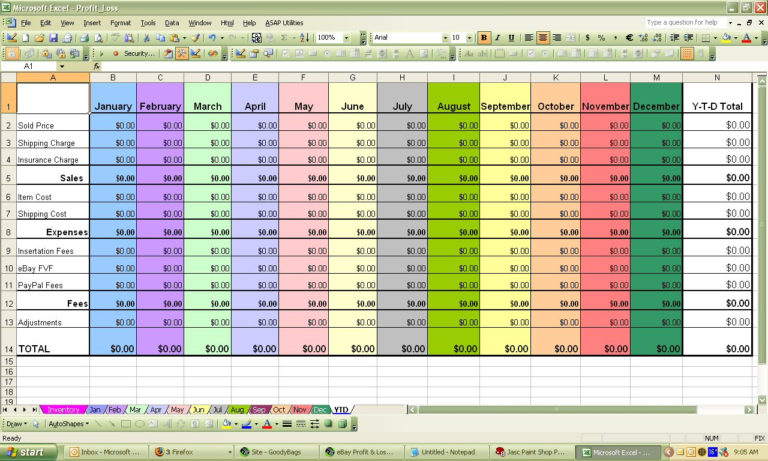 What Does A Spreadsheet Look Like With Microsoft Excel Tutorial Making A Basic Spreadsheet In