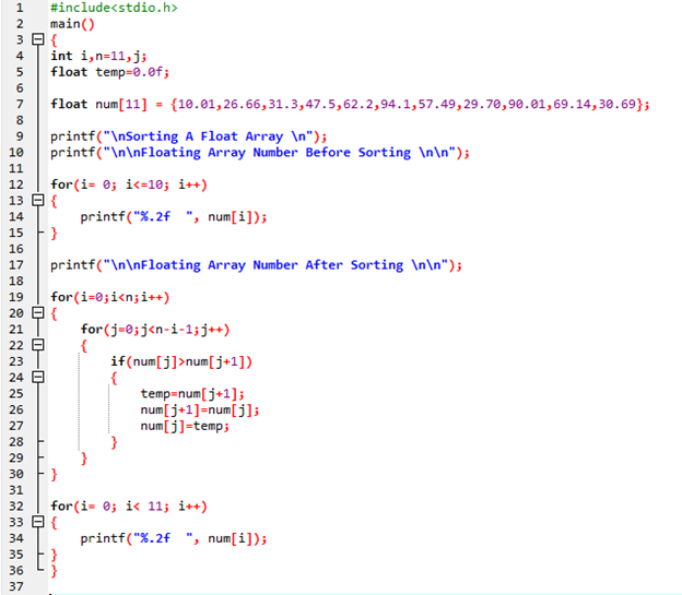 What Is Floating Point Number In C