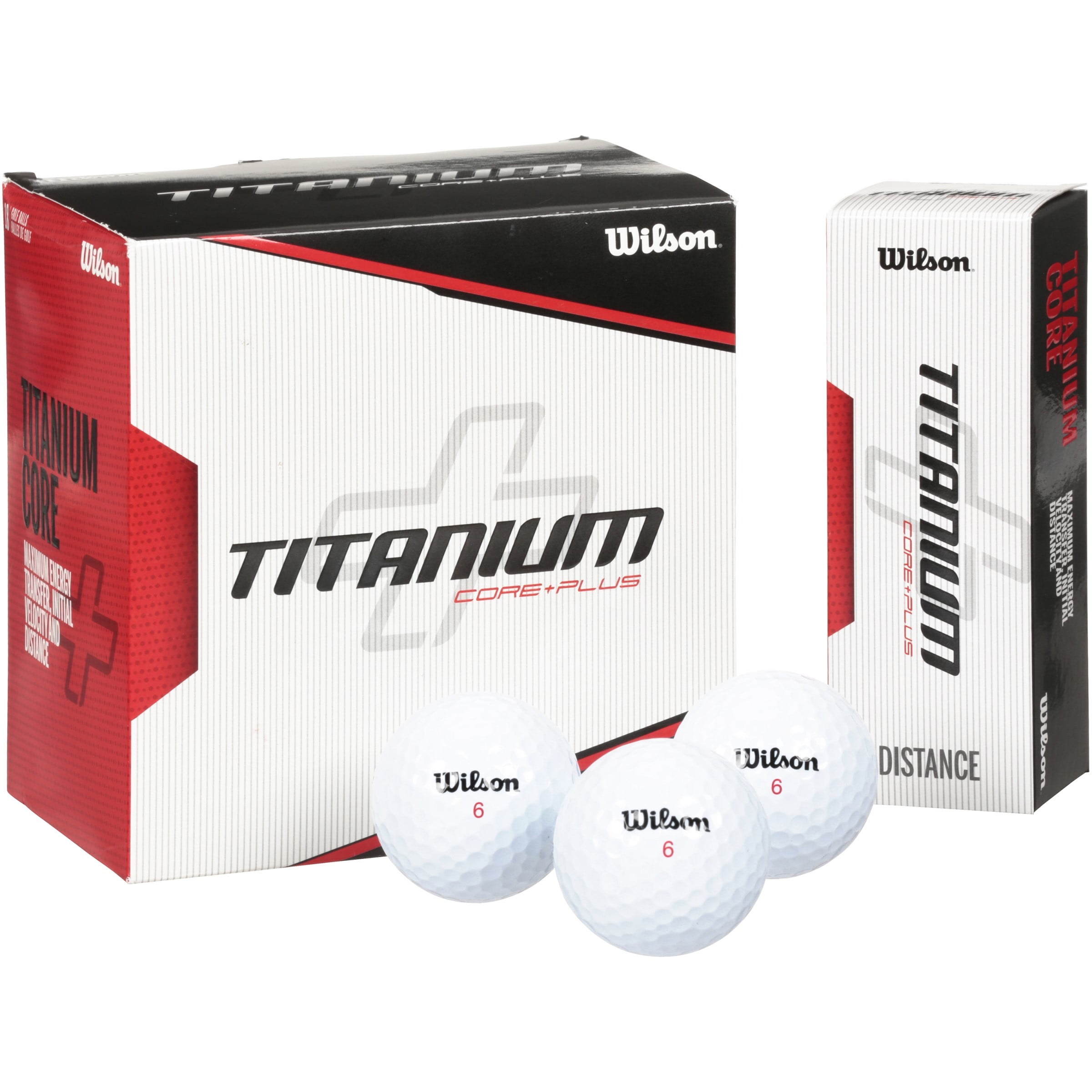 Wilson Titanium Golf Balls 18 Pack Walmart Com