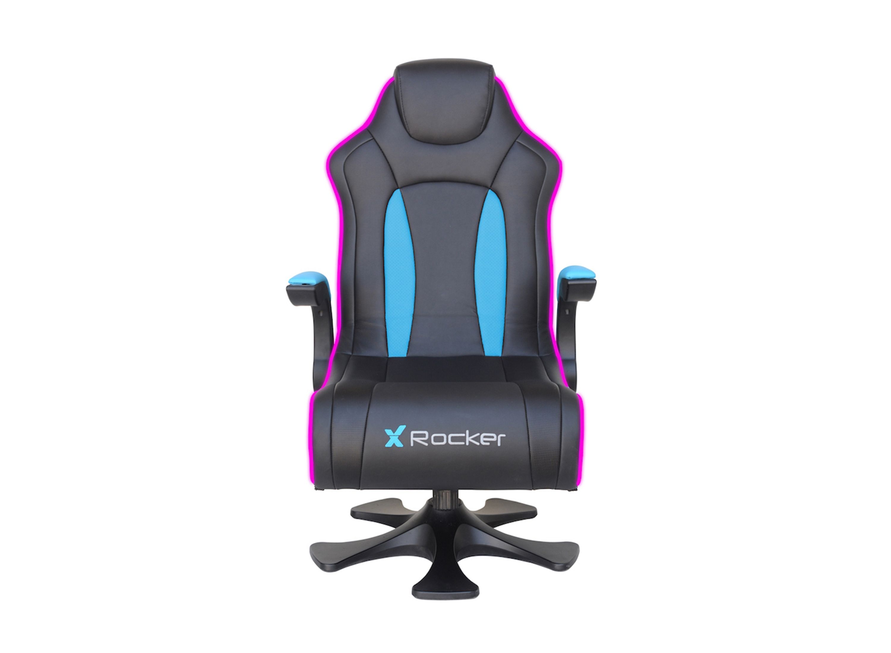 X Rocker Cxr3 Dual Audio Led Leather Gaming Chair Walmart Com